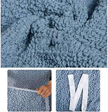 Mqing Elastico Poltrona Relax Salvadivano,Jaquard Copridivano per Poltrona per Bambini 1 2 3 Posti Divano Protector-2Posti150-200cm-H