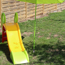 Relaxdays Parasole Ancoraggio a Terra Puntale, Picchetto con Manici di Avvitamento, 25-40 mm, per Campeggio, Spiaggia, PP, 43 x 22 x 10 cm, Grigio, Polipropilene