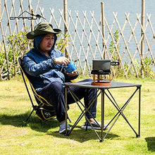 LHY Sedia da Campeggio, Sedia Pieghevole Leggera Portatile per Lo Zaino in Spalla, l'escursionismo, Il Picnic, la Pesca e la Visione di Partite di Calcio