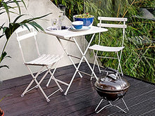 Emu 303342300N Arc En Ciel - Tavolo pieghevole 334, 50 x 70 cm, in acciaio verniciato a polvere, colore: Bianco