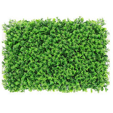 EXCLVEA Decorazione Schermo Foglia Finta all'aperto Artificiale bosso Pannelli Topiary Hedge impianto Privacy Screen UV Recinzione protetta Patio del Cortile Spazi Verdi Mura 12 Pezzo