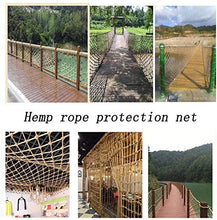 Protective net decoration / Corda della canapa soffitto coperto decorazioni netto Stair Protezione Net Tessuti a mano Mesh decorazione della parete netto tetto massimale netto 100 * 100mm griglia / 12