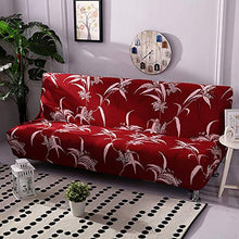 Festnight Copridivano Senza braccioli Fodera per Divano Letto Elasticizzata Fodera per Divano Letto Pieghevole Completamente Elastica Senza braccioli Antiscivolo per Divano a Due/Tre posti
