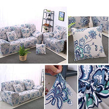 Lifemaison Copridivano 1— 4 Posti Fodera per Divano con Stampa di Fiori Elastico Copridivano all-Inclusive 1 PCS