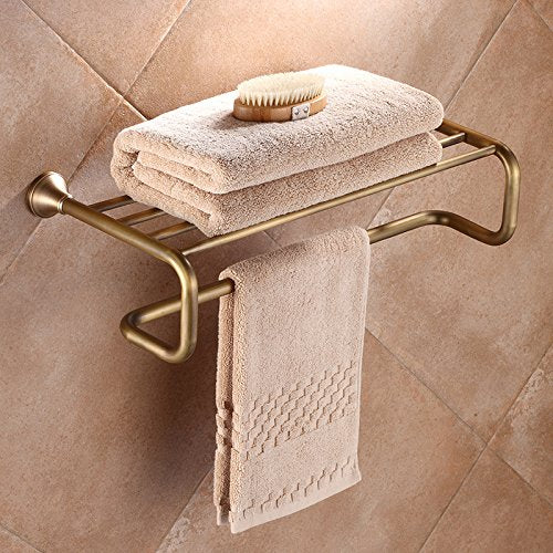 MBYW Portasciugamani Moderno Minimalista Portasciugamani Elegante per Il Bagno di Moda Portasciugamani da Bagno in Ferro battuto Antico Europeo  Adatto per Bagno,Cucina, Ufficio o Altri luoghi