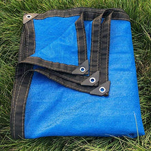 Telo Ombreggiante, Bordo del'anello di Protezione in Tessuto Sunblock e Occhielli, 85% di Protezione UV - Ombra for Piante da Giardino da Giardino, Serra, stalla (Blu Mare) (Size : 8m x 8m)