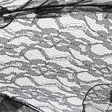Ombrello in Pizzo, Resistente Elegante Ombrello Nero in Pizzo da Sposa, per la Decorazione di celebrazioni Decorazione per Feste Fotografia Prop Performance sul palco