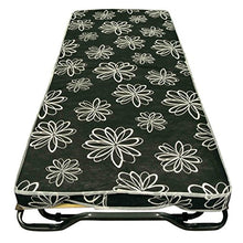 Baldiflex Brandina Pieghevole con Materasso Singolo in Water Foam H 10 Cm Misura brandina 90x200 cm doghe in Legno di faggio Albert con Ruote