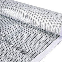 Tende da sole Ombra Panno di alluminio resistente ai raggi UV traspirante calore Shading netto della vela con occhielli 75% Sunblock Tenda for le piante del prato di fiori (Dimensione: 4M × 6M) Dimens