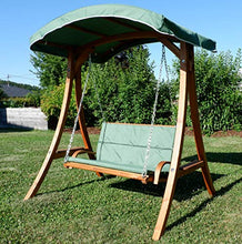 SAS Progettazione Dondolo Giardino Altalena Amaca Modello di larice di Legno Modello: Rio-Verde di AS-S