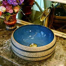 sopra Controsoffitto Lavandino Lavabo in Ceramica Piscina per La Pulizia della Casa (Color : A.Sink*1)