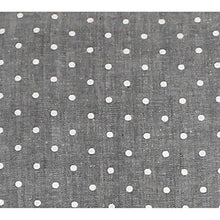 Soleil d'ocre 900681 Emilie Testa di Illuminato Ricamato Rimovibile Cotone Grigio 45x70 cm