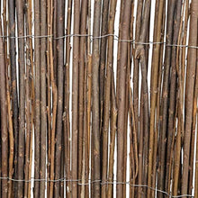 vidaXL Recinzione Barriera Protezione Palizzata Staccionata Perimetro Steccato Recinto Muro Esterno Pannelli Rete in Salice 300x120 cm