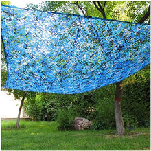 N / A Tessuto Maglia Mimetica Blu 3x4m Rete Mimetica Marina Militare 4x6m Tenda da Piscina Campeggio Giardino Cortile Serra Decorazione Ombrellone Caccia Tiro Decorazione Balcone 6x6m(Size:10x10m)