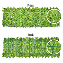 YUNSHAO Green Faux Trellis Balcone Screening Privacy Privacy Parete Parete Landscaping Garden Recinzione UV Fade protetta, 1m x 3m