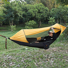 Amaca Materiale Paracadute Multifunzionale Parasole Amaca Portatile A Prova Di Insetti Altalena Da Campeggio Per Esterni 290x145cm