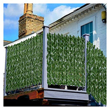 SHUAISHUAI Artificiale Ivy Privacy Recintion Screen 0.5x3m Siepi di siepi Artificiali Recinzione e demolizione di Foglie di Foglie di edera Finto per Giardino all'aperto Facile da installare