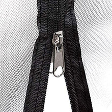 BCXGS Zanzariere Ombrellone da Esterno Copertura, Patio Umbrella Zanzariera a Rete, Protezione dal Sole Design Zippered Mesh Enclosure Cover Patio Ombrello Bug Net,300 x 400 x 230cm