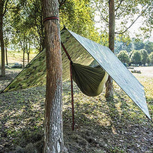 Fdit Telo Multifunzionale Tarp Protezione UV Impermeabile Tenda da Sole a Vela per Esterno Extra Resistente (100 x 145 cm)
