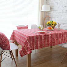 Jian ya na Red Deer Albero di Natale Modello di Tela Rettangolare Tovaglia Table Cover Cucina, caffè, Picnic, Inviti a Cena, Fiere 55"x71