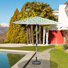 HXFAFA Ombrellone in alluminio con manovella, ombrellone da giardino, patio, protezione solare UV 30+, ombrellone a manovella, design moderno, 270 x 250 cm