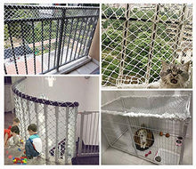 XXN Rete per Porta,Backstop Ball Stop Rete per Barriere Balcone Scala Protezione di Sicurezza per Animali Domestici per Bambini, Rete da Carico per Giardino Rete Fissa Rete per Backstop