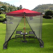 Schermo Copertura dell'ombrello Zanzariera Schermo all'aperto Ombrello Esterno Giardino Ombrellone Tavolo Ombrellone zanzariera for Il Giardino Esterno di Campeggio 300 * 230 Centimetri ZDWN