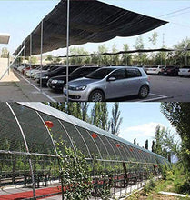 Tende da sole Ombra panno nero resistente ai raggi UV traspirante calore Shading netto della vela con occhielli Ideale for Pergola Patio Piscina Porticato 90% -95% Sunblock (Dimensioni: 3M × 10m) Dime