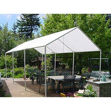 GJSN Telo Multiuso ， Telo per Esterni, Tettoie Tenda Rinforzata per Barca per Mobili da Giardino Auto in Legno da Campeio o Giardinaio 4 Dimensioni,Bianca,2X4M