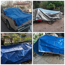 GJSN Telone Multiuso per Esterni Grande e Resistente, Telone Spesso 0,28 Mm, Parasole con Copertura Impermeabile, Adatto per Tutte Le Stagioni, per Pontei, Edilizia, Agricoltura, Industria,2X5 M