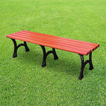 ZXF- Panchina del Parco All'aperto, Sedia in Legno Massello del Centro Commerciale, Panchina per La Stazione, Panchina da Giardino, per Il Portico Anteriore, Patio, Ponte, Balcone O Cortile