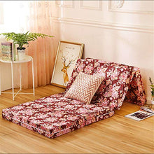 Materasso da terra 5 cm di spessore pieghevole Giudizi Chair Z Bed Playmat Biancheria da letto portatile for adulti e bambini pieghevole, traspirante e lavabile per casa, piano, dormitorio per student