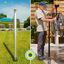 GARD & ROCK - BASE D'ANCORAGGIO in alluminio, a livello del suolo, Multi-terreno da avvitare o da sigillare - Quick Fixation System - ORGANIZZA I TUOI SPAZI IN UN ATTIMO!