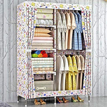 NXYJD Cabinet Panno di Modo di Oxford a 4 Strati dormitorio Camera da Letto Semplice Combinazione Guardaroba Comodo deposito mobili gabinetto di casa