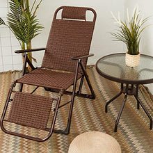 Soul Case Sedia da Giardino Pieghevole Oversize a gravità Zero con poggiatesta Regolabile, per Prato da Giardino Esterno - Supporto Fino a 350 libbre (Marrone)