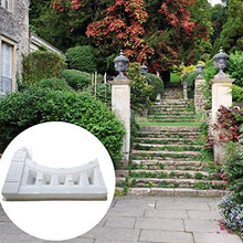 LQKYWNA Stampo per Recinzione in plastica da 14 * 24 Pollici Stampo per Giardino ringhiera in Gesso per Costruzione Cortile Stampo in Pietra per Decorazione Esterna