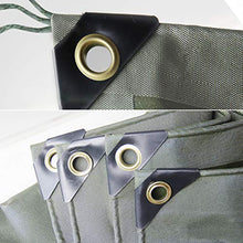 Teloni, Tela Cerata Impermeabile con Protezione Solare Panno Antipioggia per Auto E Camion Tenda Ombreggiante per Esterni 550 G/M² Verde(Size:3×4M)