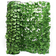 Wiltec Rete frangivista Foglie Artificiali 300 cm x 100 cm Coronamento di Muro Rete