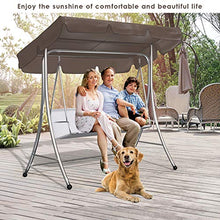Syuantech - Copertura impermeabile per altalena da giardino, patio, altalena