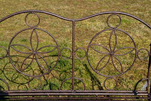 Esclusiva Panca da giardino Cielo, seduta ergonomica, Sella in un nuovo design e molto stabile in metallo