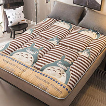 LJ Tatami Materasso, Doppio Singolo Studente Dormitorio Attenuato, Morbido Tappetino Four Seasons Universale, Confortevole E Traspirante, Assorbe L'umidità, Famiglia Ispessito Spugna Pinzetta Bed