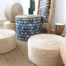 LTINN Cuscini in Paglia Intrecciata, stuoie di Paglia Spessa per bovindi in Tatami, Tessuti a Mano, Facili da Pulire e Mantenere, Resistenti all'Usura, buona tenacità, Yoga, Balcone