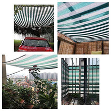 fdxcf Fence Shading Net Anti-UV 90% di ombreggiatura Tasso antivento protezione solare bloccare la luce con foro dell'occhio Serra Garden, 15 formati, personalizzabile,verde Bianco,2 * 3m