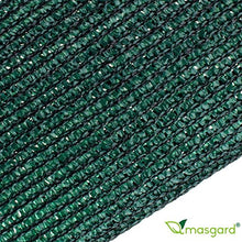 Masgard® Tessuto ombreggiante 150 g/m² diverse dimensioni (oscuramento circa 90%) protezione solare frangivista recinzione frangivento (1,80 m x 10,00 m = 18 m² (piegato))