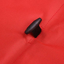 Carrello da Giardino, Carrello Pieghevole Portatile Resistente, con Cestino Oxford Adatto per Shopping E Parco Picnic, Gita in Spiaggia E Campeggio, Rosso