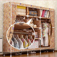 Yuan Ou Armadio Mobili Quando Il Quarto Armadio Non Tessuto Fold Portable Storage Cabinet Camera 128 * 46 * 168cm 3