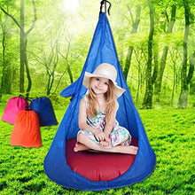 LFLDZ Swing Portatile, Casa Child Hammock Sedia per Bambini Swing Baccelli Singola Persona, All'aperto Indoor Tutta la Stagione Sedile Appeso 60kg