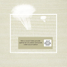 Outsunny Tenda Tendone Parasole Triangolare Tenda a Vela (Colore: Bianco Avorio, Dimensione: 3x3x3m)
