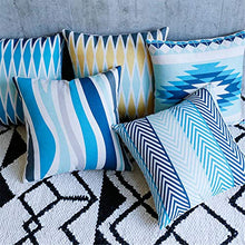Modern Square Stampato Cotton Cushion Geometric Omodello Cuscino in N. Pulito Modello Gettare Cuscino Per Casa Divano Divano Sedia Back Seat,4Pc,5#