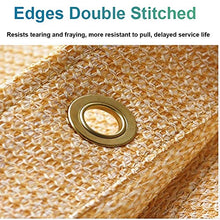 Telo Ombreggiante, Beige Giardino Reticolato Ombra con Occhiello Resistente, 90% Resistente Ai Raggi UV Telo a Rete per Terrazza/Balcone/Area di Semina (Size : 1.4mX3m)